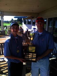  Alistair Docherty wins his first of two individual titles.  Alistair is now playing for Chico State University.