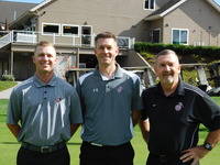 Alistair Docherty, Gary Mills, and Larry Asher